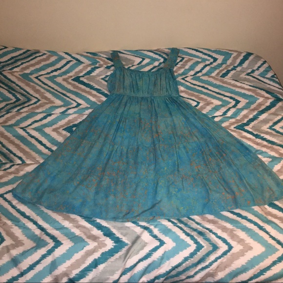 Hot Topic Dresses & Skirts - Blue Green Fish Dress.